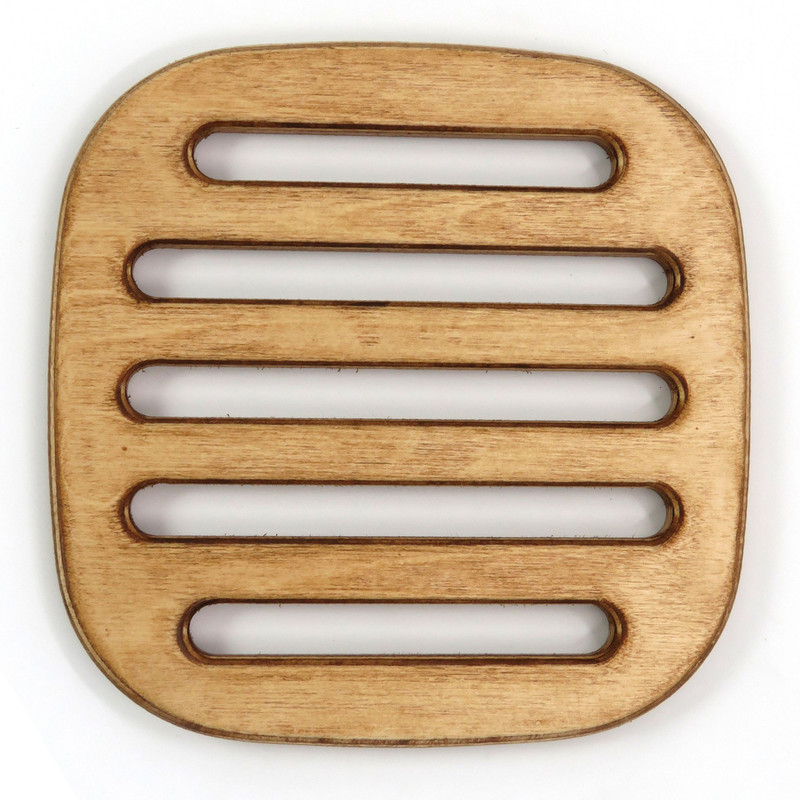 زیرقابلمه ای گردو مدل چوبی ZQ02 زیرقابلمه ای گردو مدل چوبی ZQ02