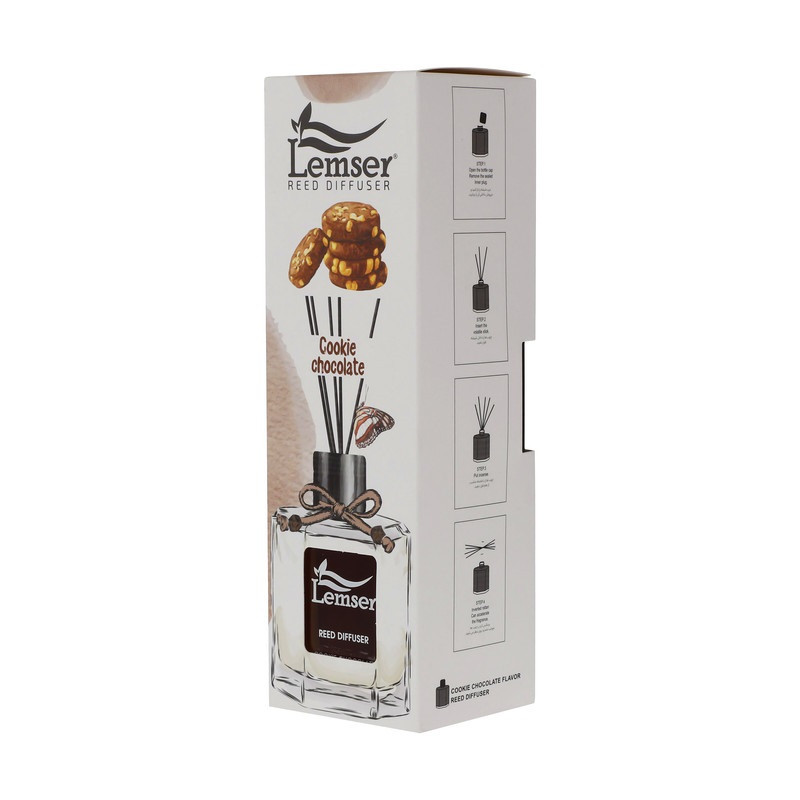 خوشبوکننده هوا لمسر مدل Cookie Chcolate حجم 120 میلی لیتر مجموعه 2 عددی