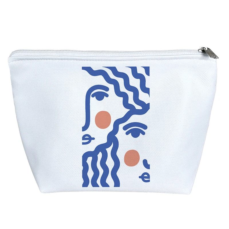 کیف لوازم آرایش دخترانه خندالو مدل دختر مو فرفری کد 6822