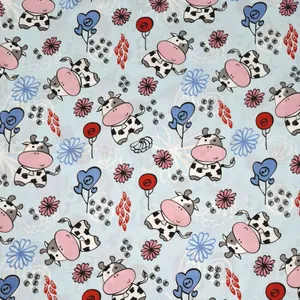 پارچه ملحفه عرض 1.5 متر مدل گاوی کد 2 رنگ آبی روشن