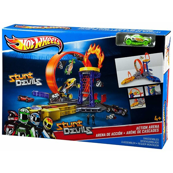 کیت ماشین بازی متل سری Hot Wheels مدل Stunt Devils کد X9630