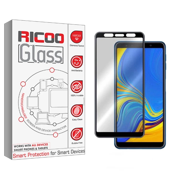محافظ صفحه نمایش سرامیکی ریکوو مدل +HD مناسب برای گوشی موبایل سامسونگ Galaxy J4 Plus/J6 Plus/A7 2018