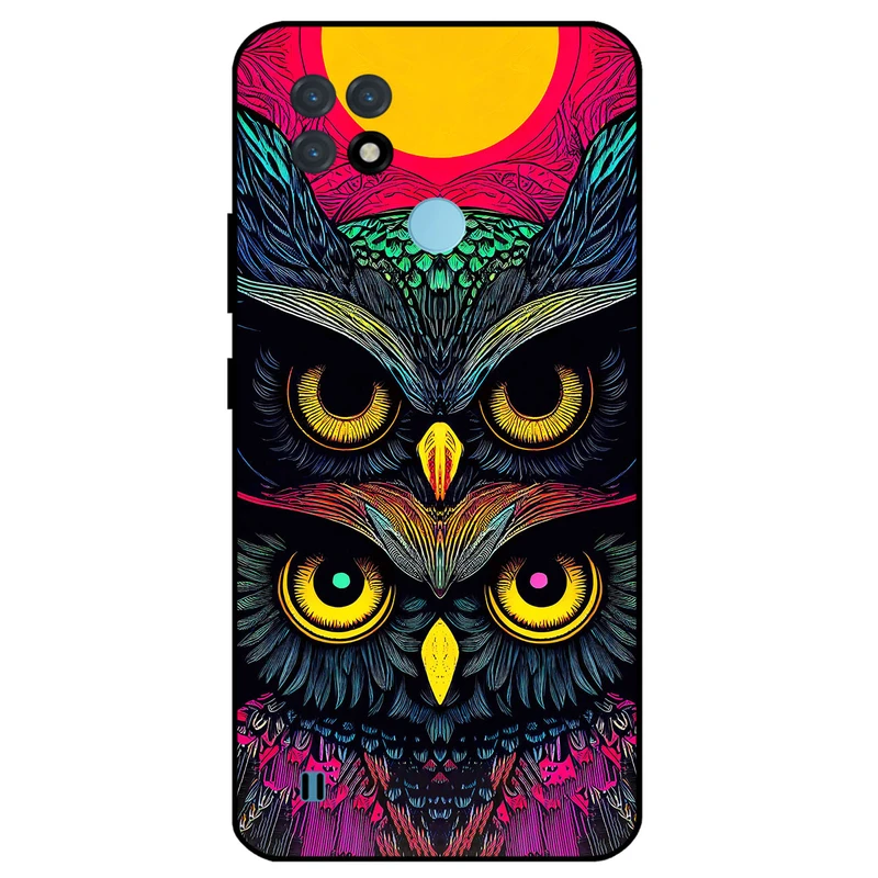 کاور مگافون طرح جغد مدل 1904 مناسب برای گوشی موبایل ریلمی C21     