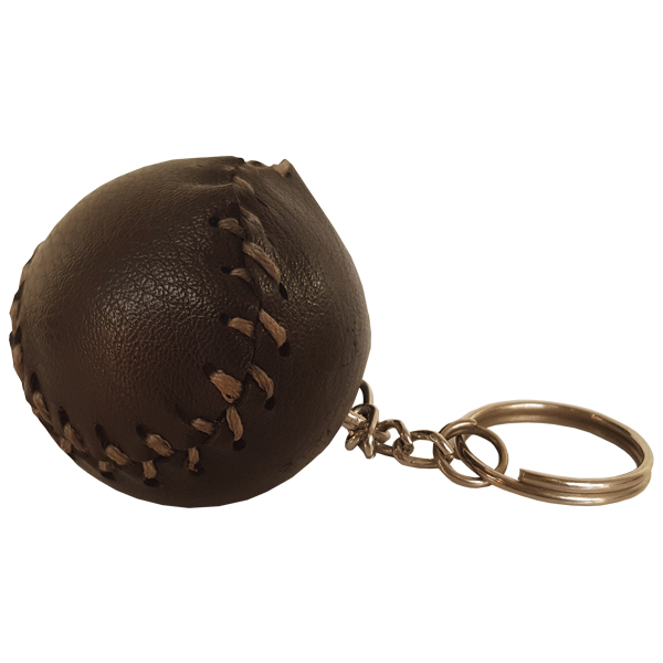 جاسوییچی چرم طبیعی گاوی دست دوز لمونو مدل توپ کد KL482
