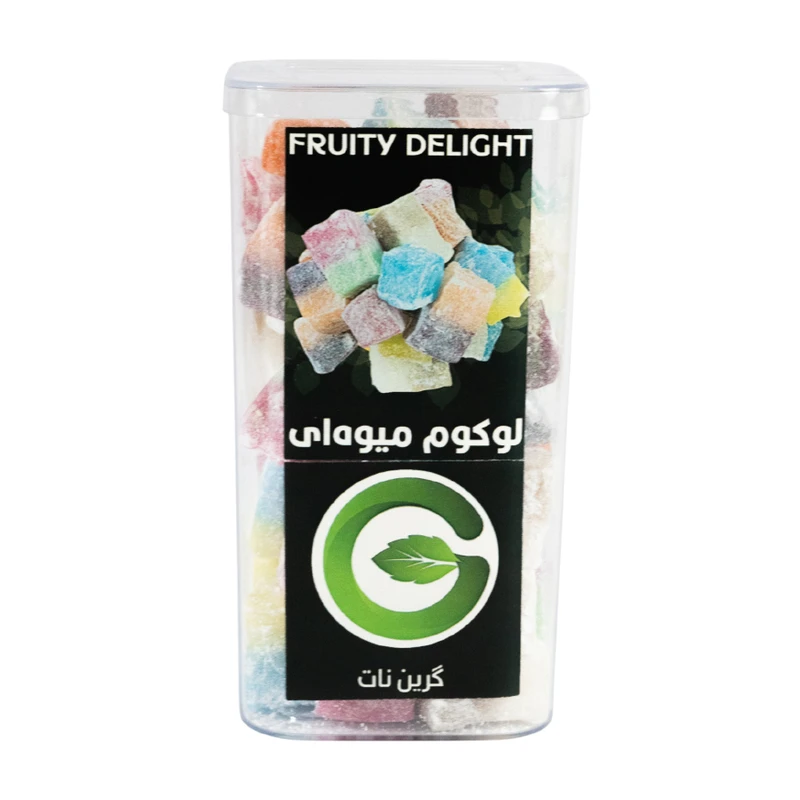 لوکوم میوه‌ای گرین نات - 400 گرم
