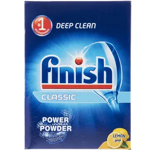 پودر ظرفشویی فینیش مدل Classic Lemon بسته 1 کیلوگرمی