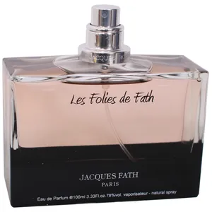 تستر ادو پرفیوم زنانه ژاک فت مدل Les Folies De Fath حجم 100 میلی لیتر