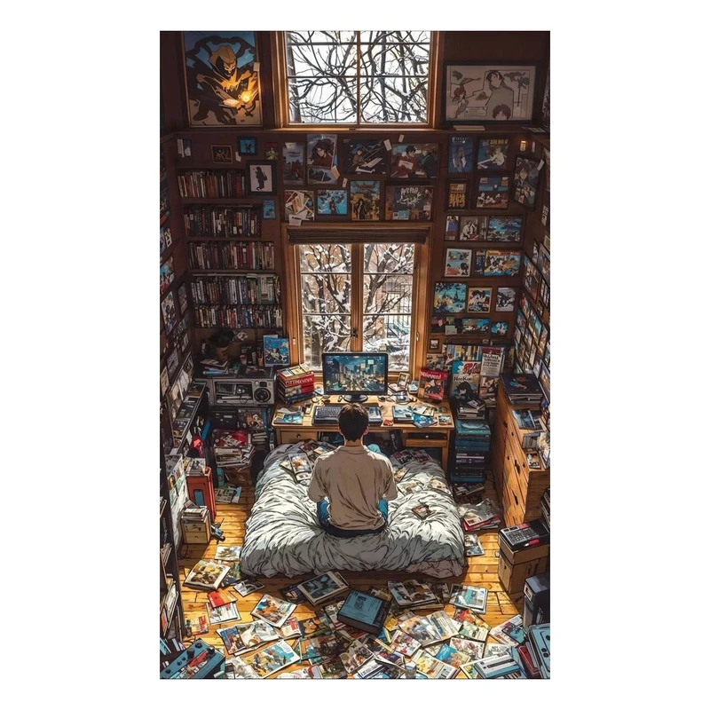 تابلو شاسی مدل اتاق گیمینگ gaming room کد gm3