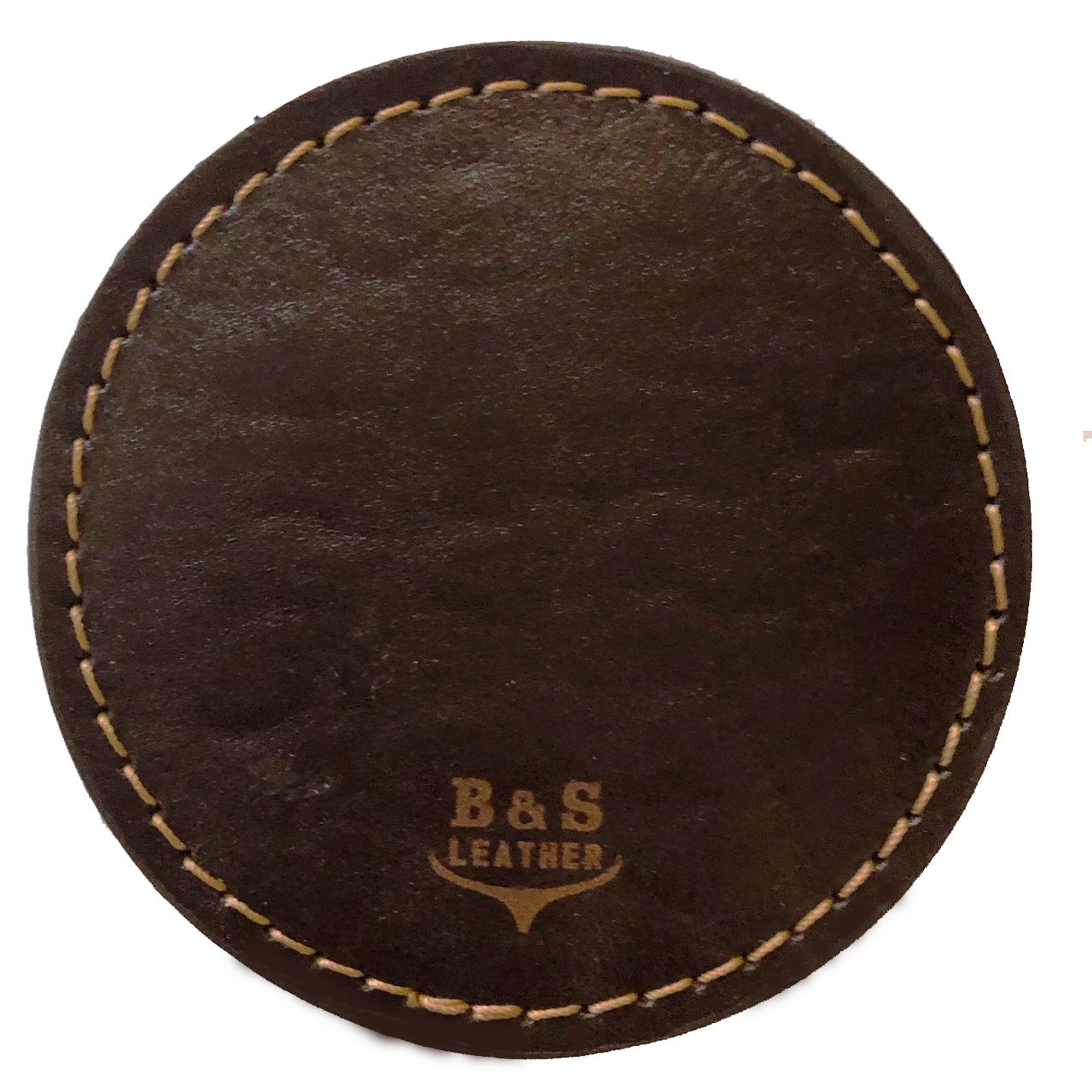 زیر لیوانی و زیر فنجانی چرم طبیعی – دست دوز مدل G رنگ قهوه ای B&S Leather زیر لیوانی و زیر فنجانی چرم طبیعی – دست دوز مدل G رنگ قهوه ای B&S Leather
