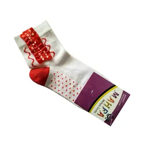 جوراب دخترانه مهپا مدل پلیسه دار