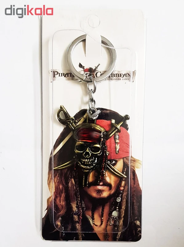 جاسوییچی طرح دزدان دریایی کارائیب مدل Pirates of the Caribbean Gold KC010 تک سایز عکس شماره 5