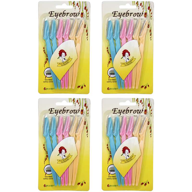 تیغ ابرو مدل E6-4 مجموعه 4 عددی