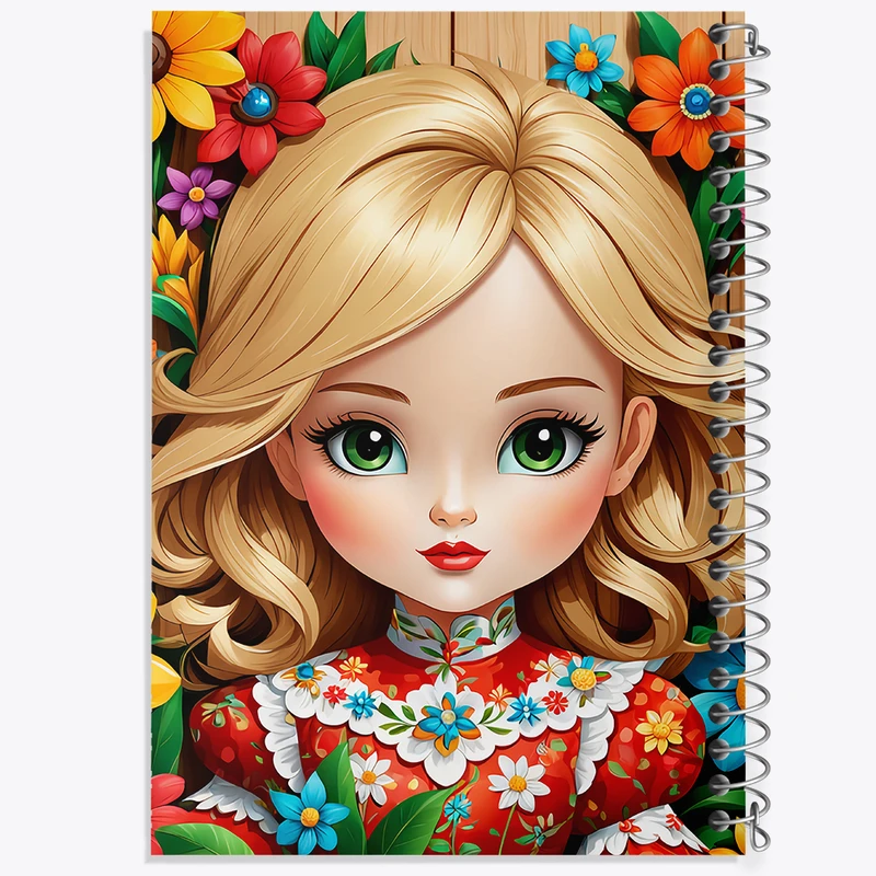 دفتر نت موسیقی 50 برگ خندالو مدل دخترانه کد N1203