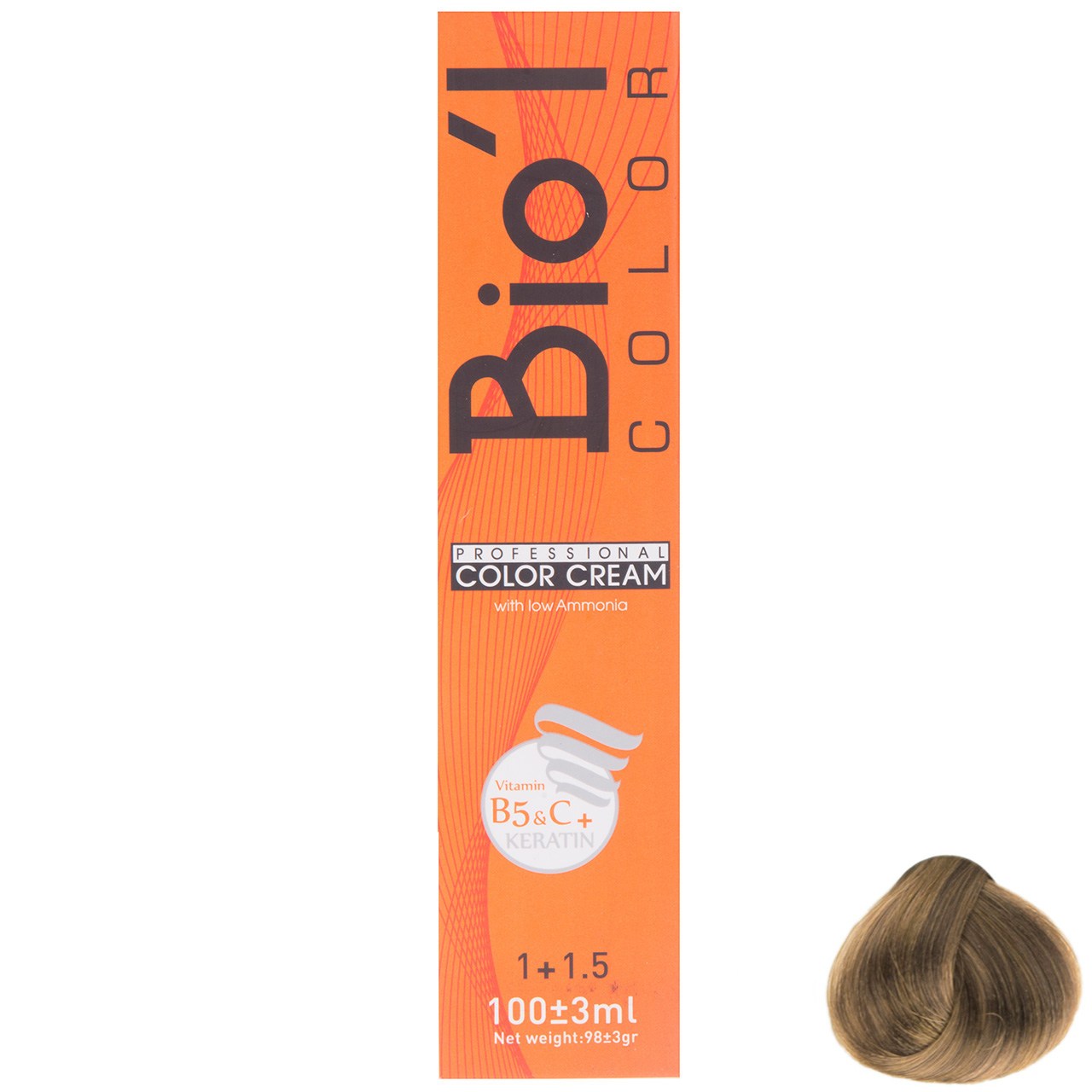 رنگ موی بیول سری Chestnut مدل بلوند بلوطی روشن شماره 8.81