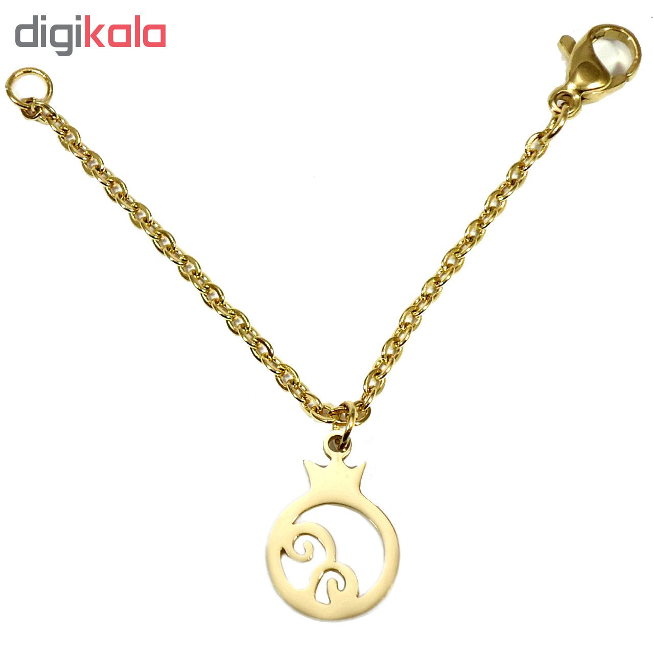 آویز ساعت آی جواهر طرح انار کد 11636AV