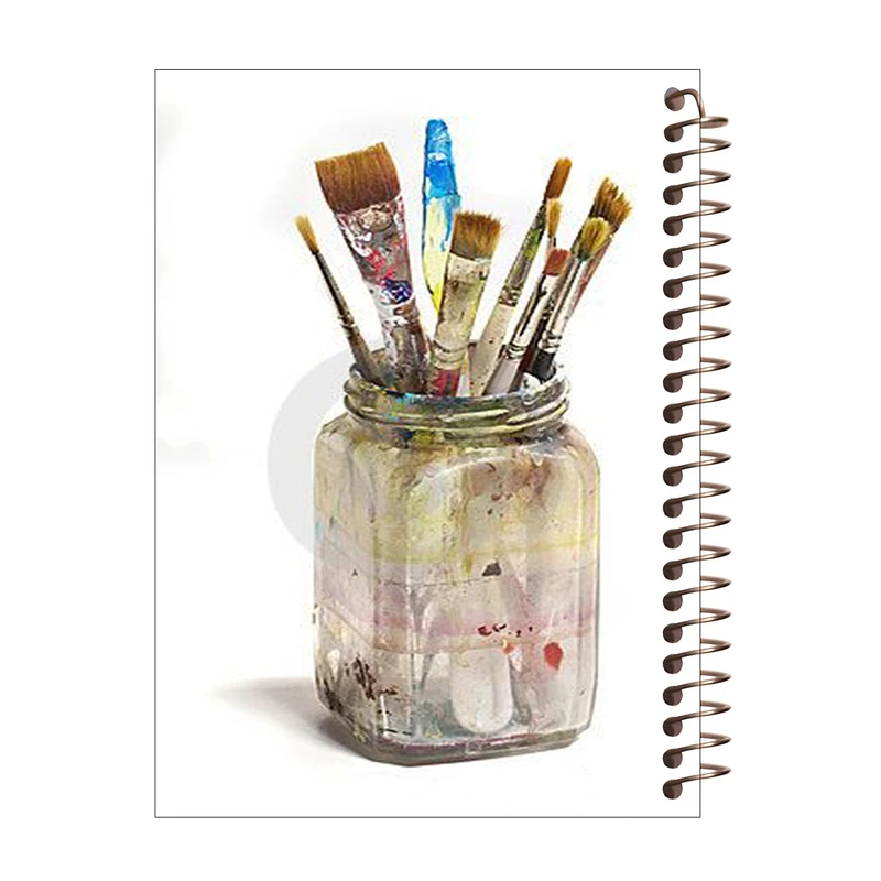 دفترچه یادداشت 60 برگ طرح لوازم التحریر کد N204