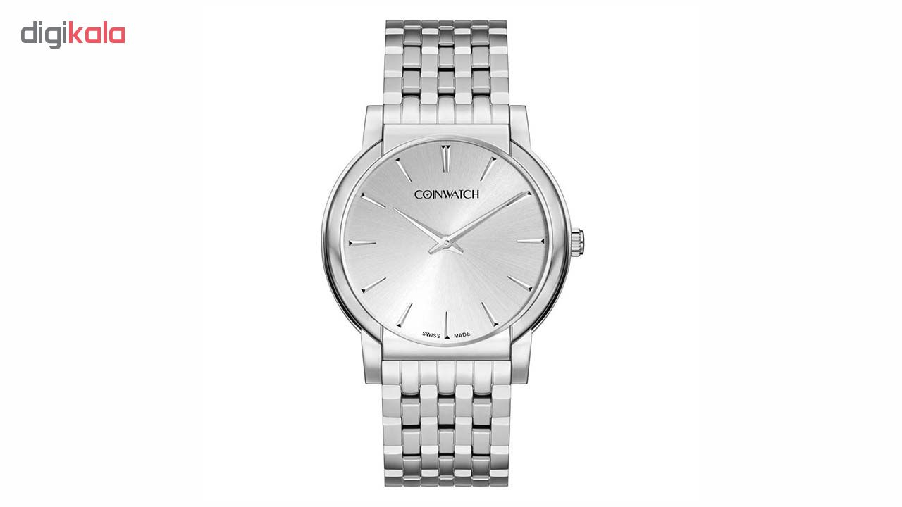ساعت مچی عقربه ای مردانه کوین واچ مدل C177SWH