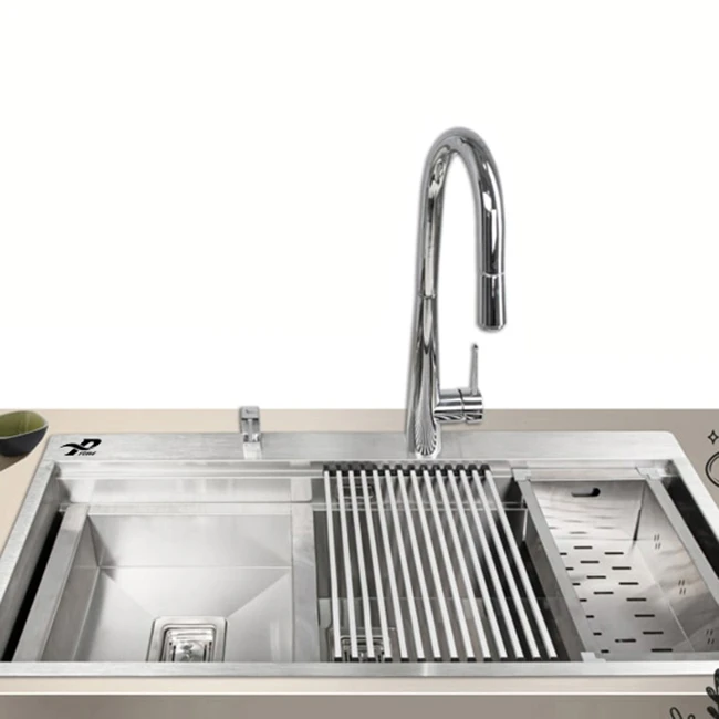 عکس شماره 5 : سینک ظرفشویی استیل توکار یک لگنه پرایم مدل s 501