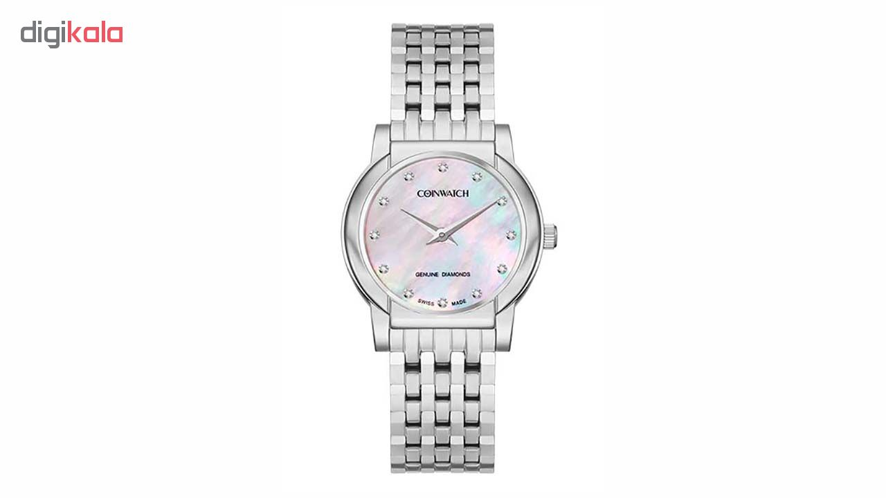 ساعت مچی عقربه ای زنانه کوین واچ مدل C178SWH
