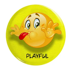 پیکسل طرح ایموجی بازیگوش کد 001