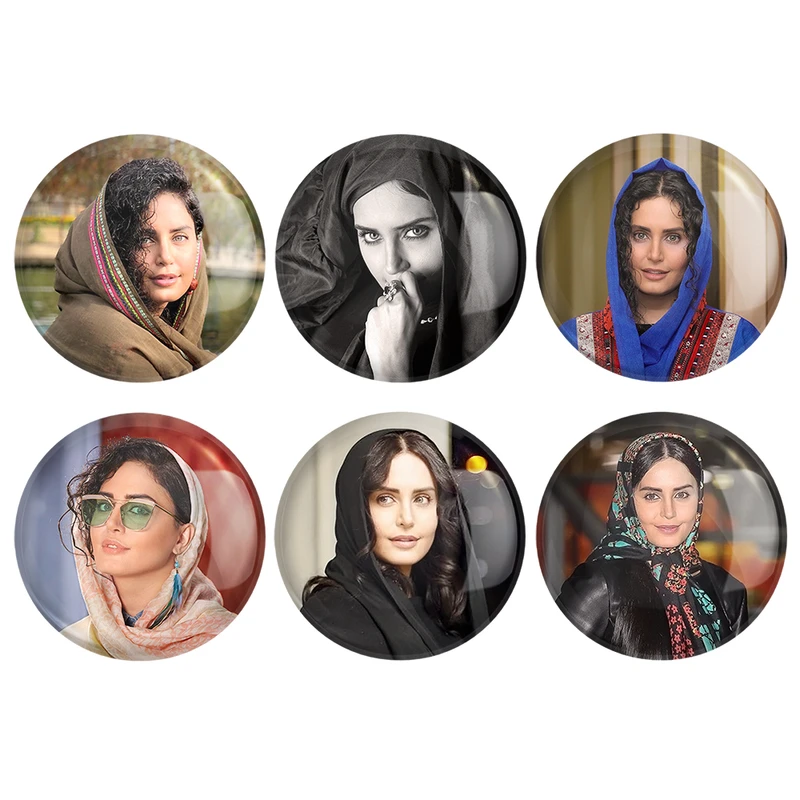 مگنت خندالو مدل الناز شاکردوست کد 375A مجموعه 6 عددی