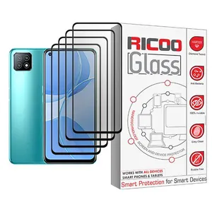 Ricoo Ricoo Glass MIX004 Screen Protector For Oppo A53 5G Pack Of 4