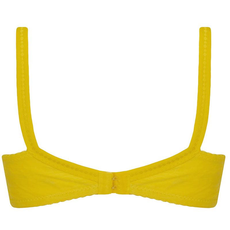 سوتین زنانه دکسونری مدل 355009610 دانتل رنگ زرد -  - 2