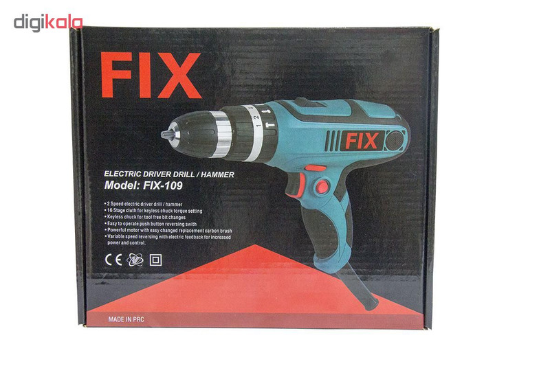 دریل پیچ گوشتی برقی فیکس کد 109