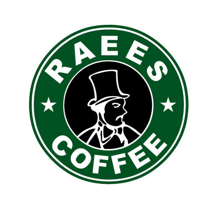 تصویر تمیز کننده صفحه نمایش موبایل چسبک طرح RAEES COFFEE