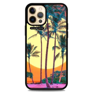 AKAM AMC-WA12PRO-LEAVES-24 Cover For Apple iPhone 12 Pro