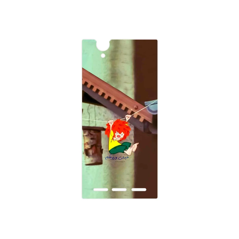 برچسب پوششی ماهوت مدل Meister Eder und sein Pumuckl مناسب برای گوشی موبایل سونی Xperia T2 Ultra