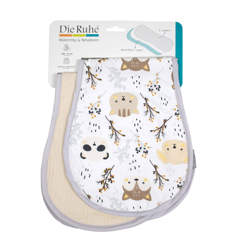 آروغ گیر نوزاد دی روحه مدل گربه بسته دو عددی