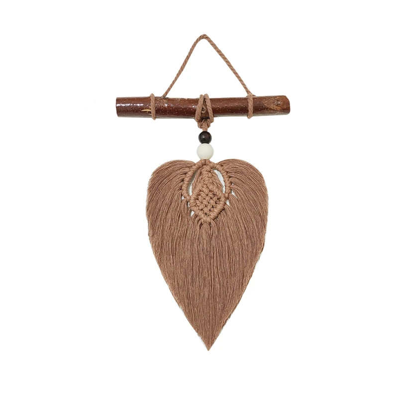 آویز بافتنی مدل مکرومه MacHang504