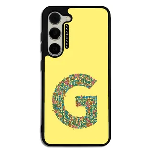 AKAM AMC-WSGS23-ALPHADOODLEBET-7 Cover For Samsung Galaxy S23