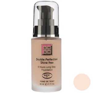 کرم پودر دی ام جی ام سری Double Perfection مدل Pure Beige شماره 033