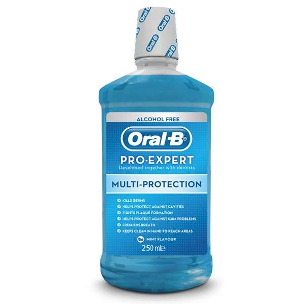 دهان شویه اورال-بی مدل Multi Protection حجم 250 میلی لیتر دهان شویه اورال-بی مدل Multi Protection حجم 250 میلی لیتر