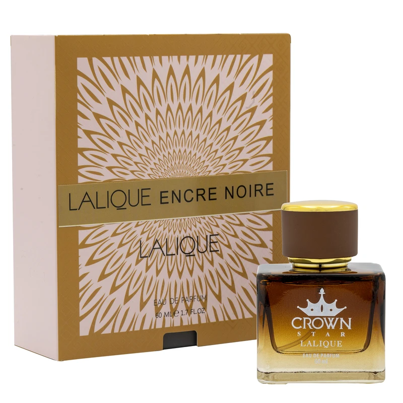 ادو پرفیوم مردانه کراون استار مدل لالیک انکر نویر با رایحه گرم و تلخ حجم 60 میلی لیتر