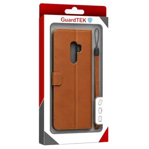Guardtek asak Flip cover strap for Samsung Galaxy S9 Plus