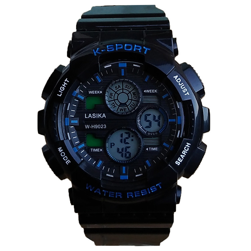 ساعت مچی دیجیتال پسرانه مدل اسپرت کد W-H8022-B