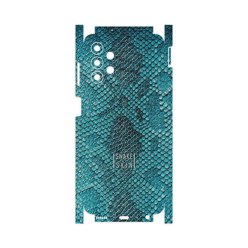 برچسب پوششی ماهوت مدل Blue Snake Skin-FullSkin مناسب برای گوشی موبایل سامسونگ Galaxy A13