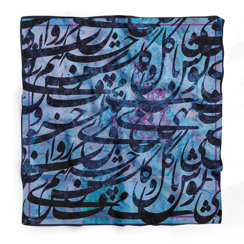 دستمال سر و گردن بهزاد آرت مدل کالیچری 5