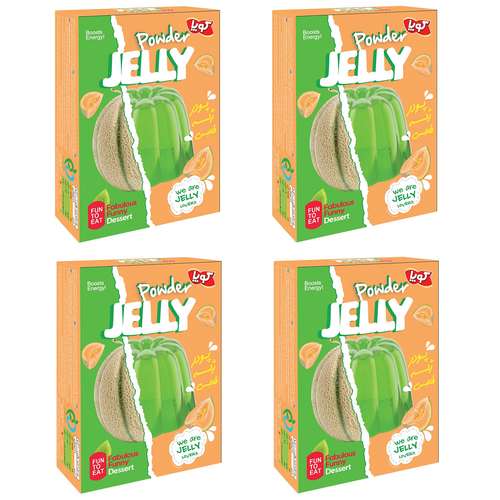 پودر ژله طالبی کوپا - 100 گرم بسته 4 عددی