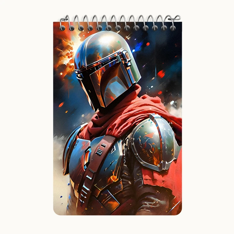 دفتر یادداشت 50 برگ خندالو طرح جنگ ستارگان کد F9293