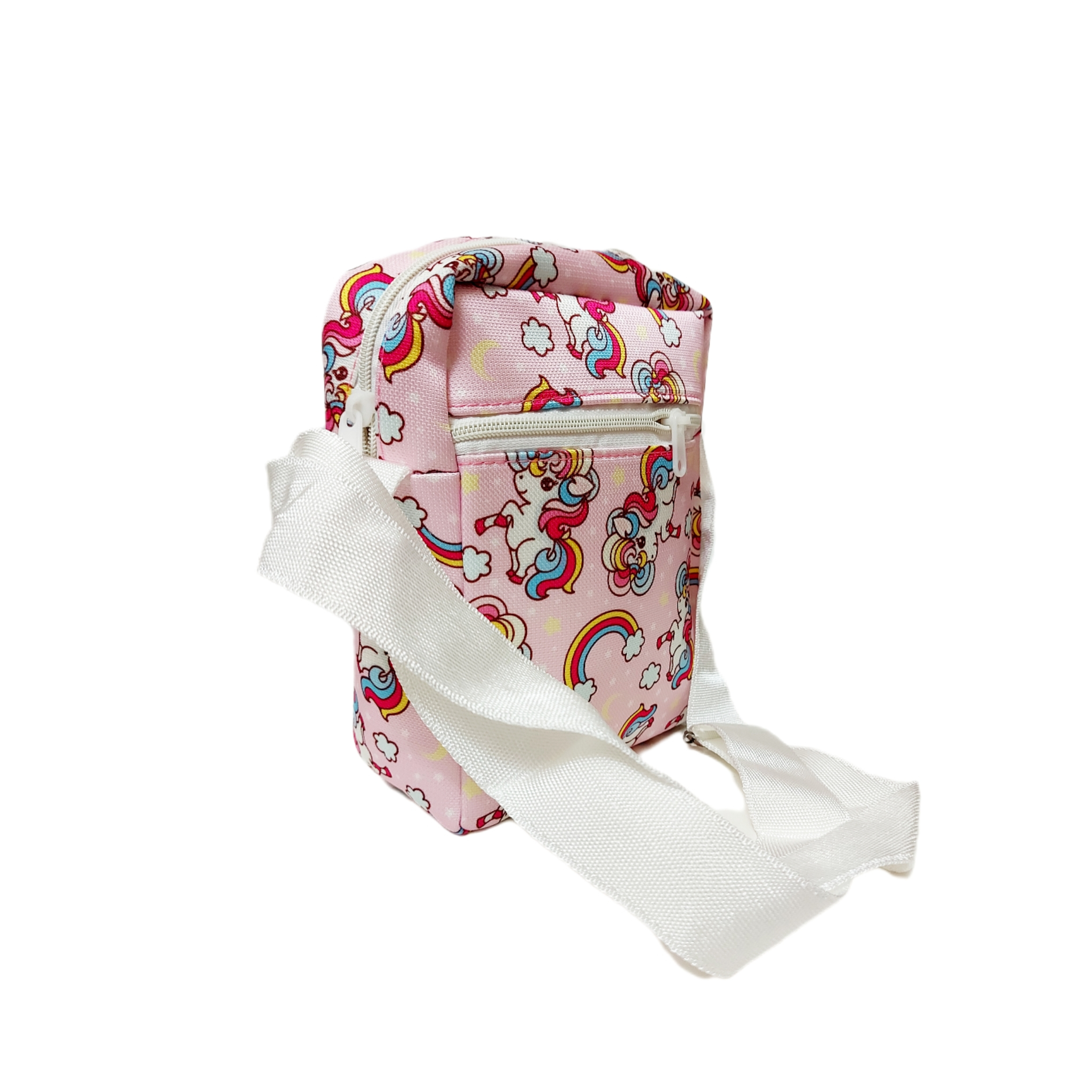 کیف دوشی دخترانه طرح یونیکورن کد 09