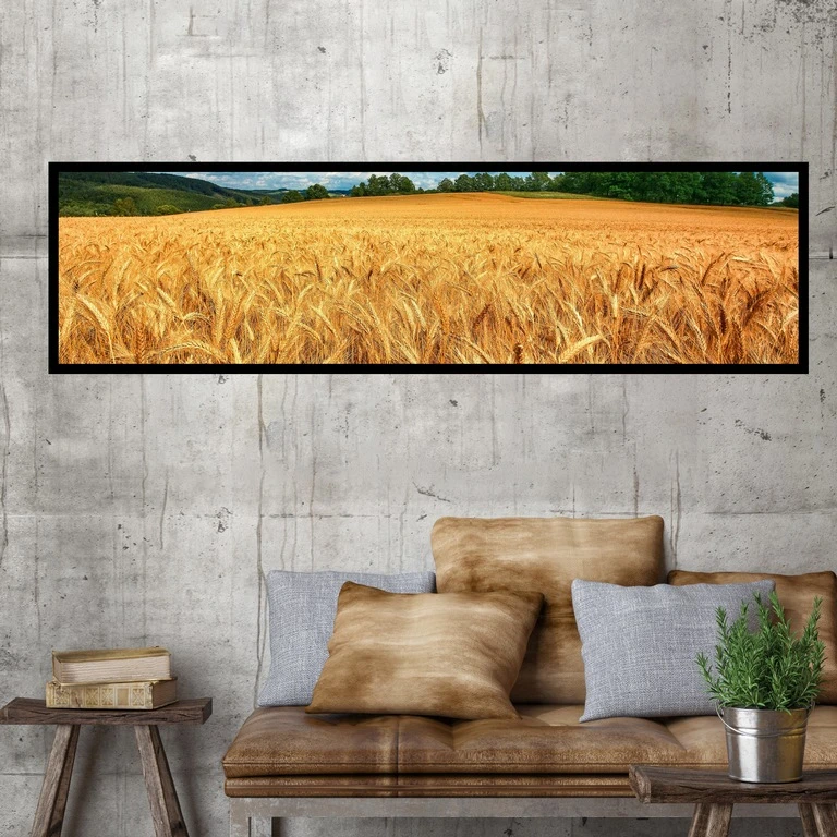 تابلو بکلیت طرح مزرعه و گندمزار مدل کشیده B-7601