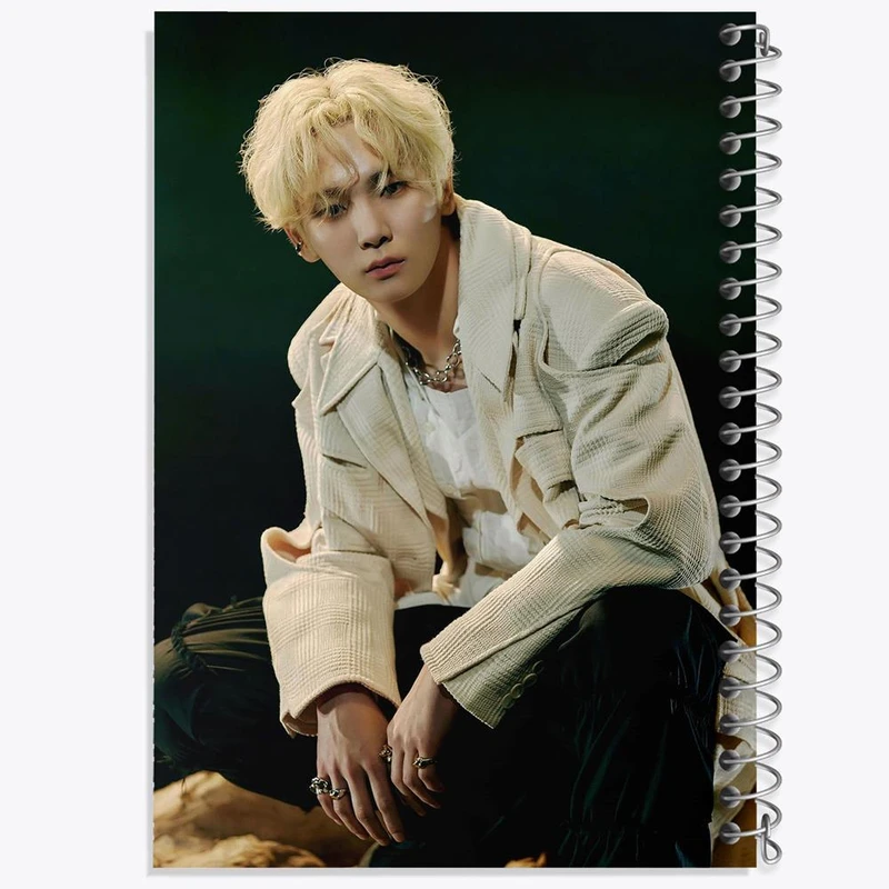 دفتر مشق 50 برگ خندالو مدل کی گروه شاینی Shinee کد 21331