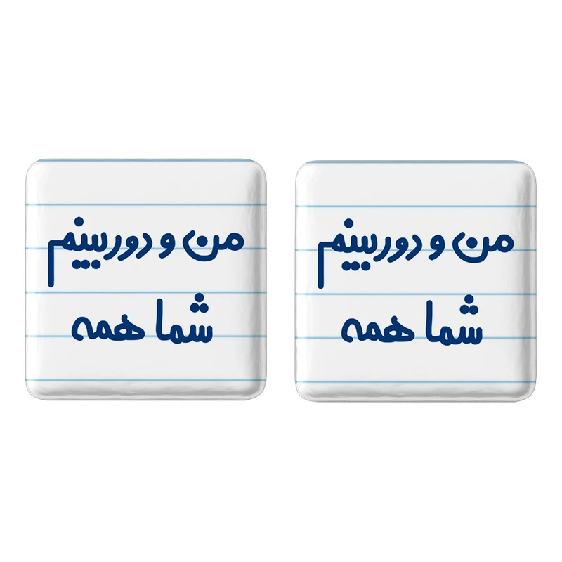 مگنت خندالو مدل من و دوربینم شما همه کد 6725 مجموعه 2 عددی