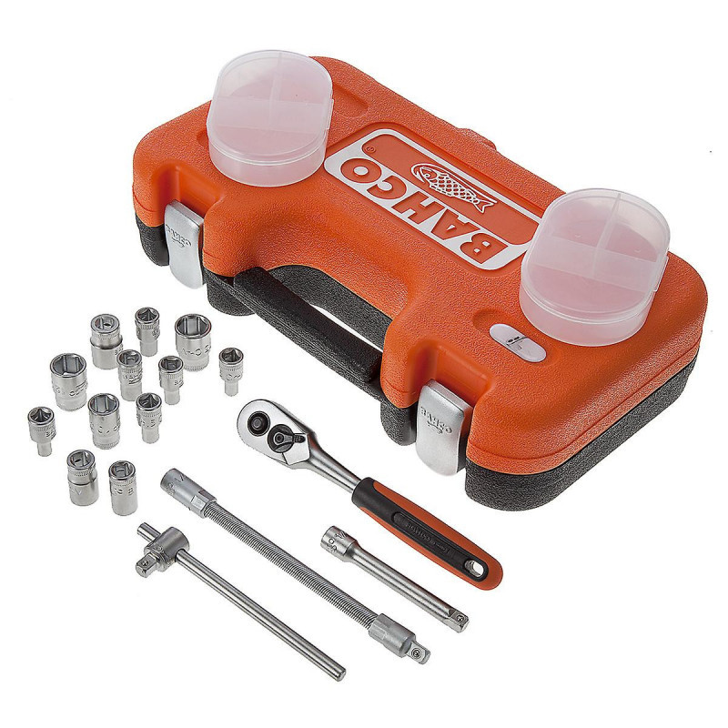 آچار بکس باهکو مدل S 160 مجموعه 16 عددی آچار بکس باهکو مدل S 160 مجموعه 16 عددی