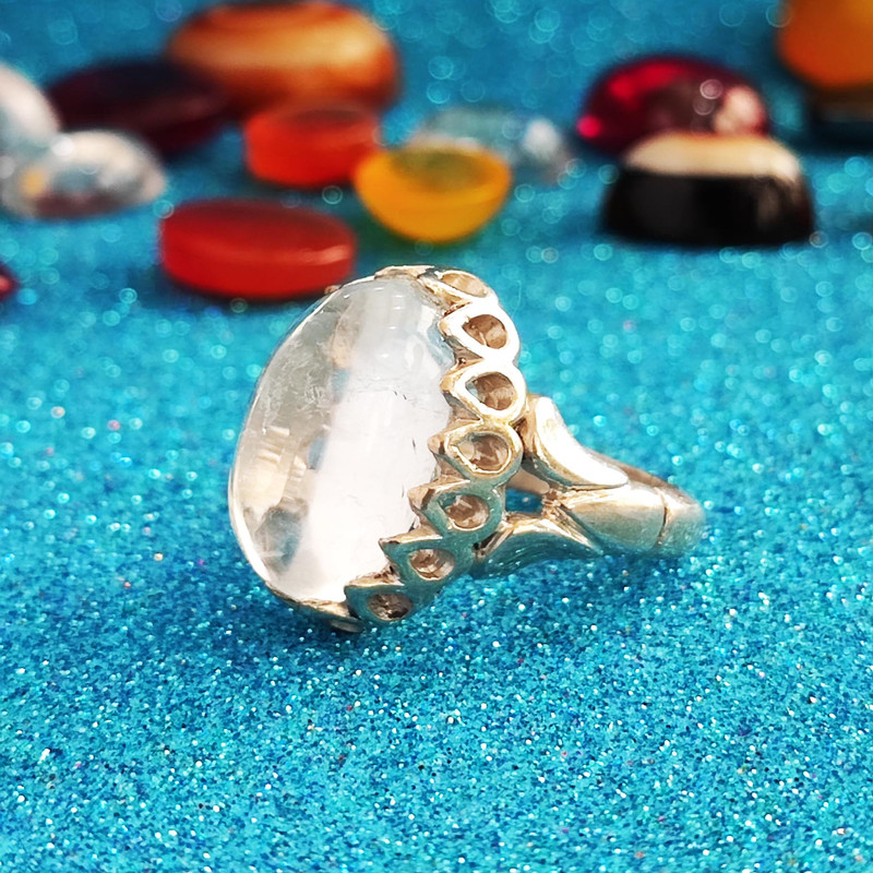 انگشتر نقره مردانه مدل در نجف صفوی MD6014