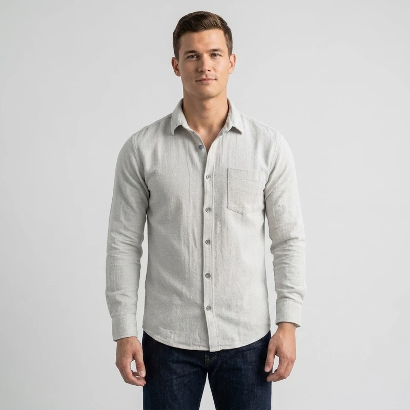 پیراهن مردانه آستین بلند مدل tr89